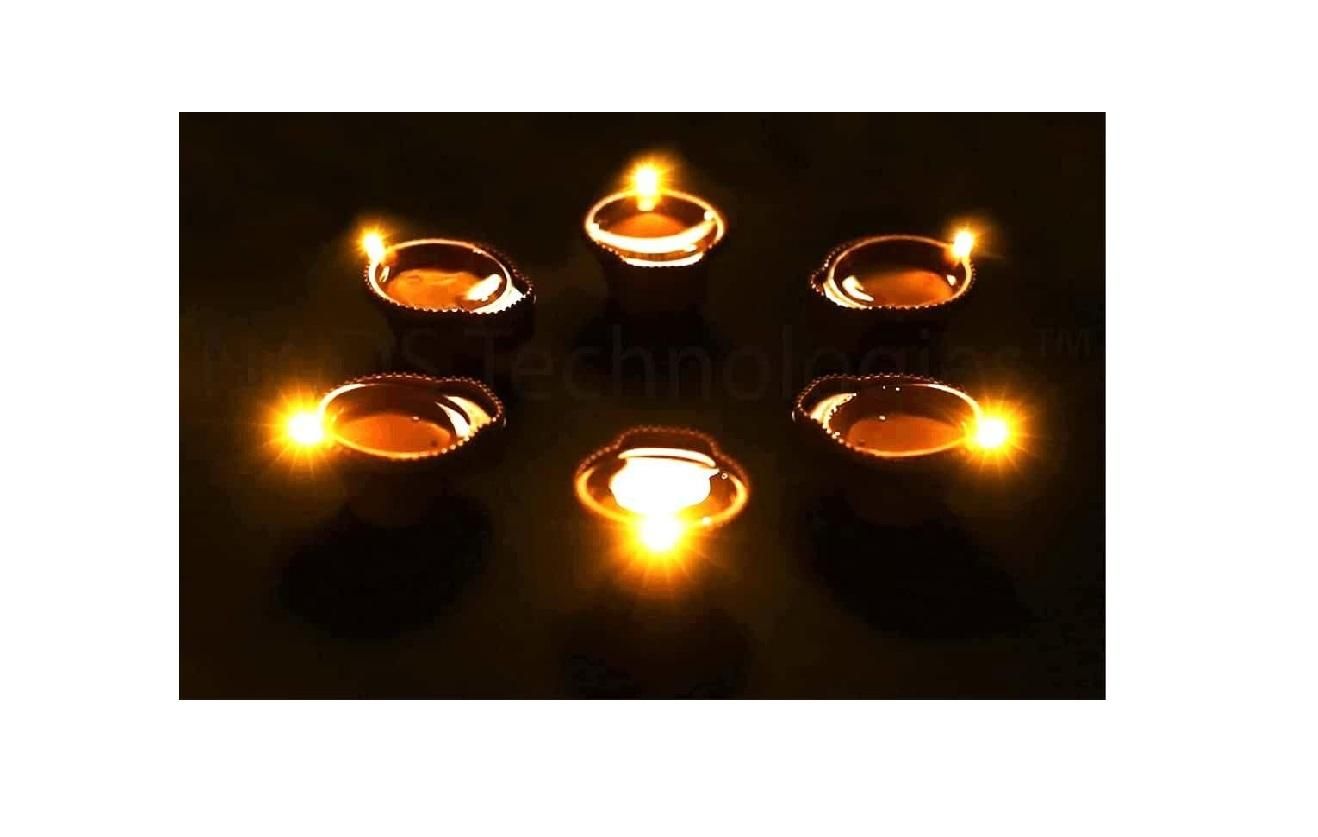 LED Light Water Sensor Diyas Plastic with, Ambient Light