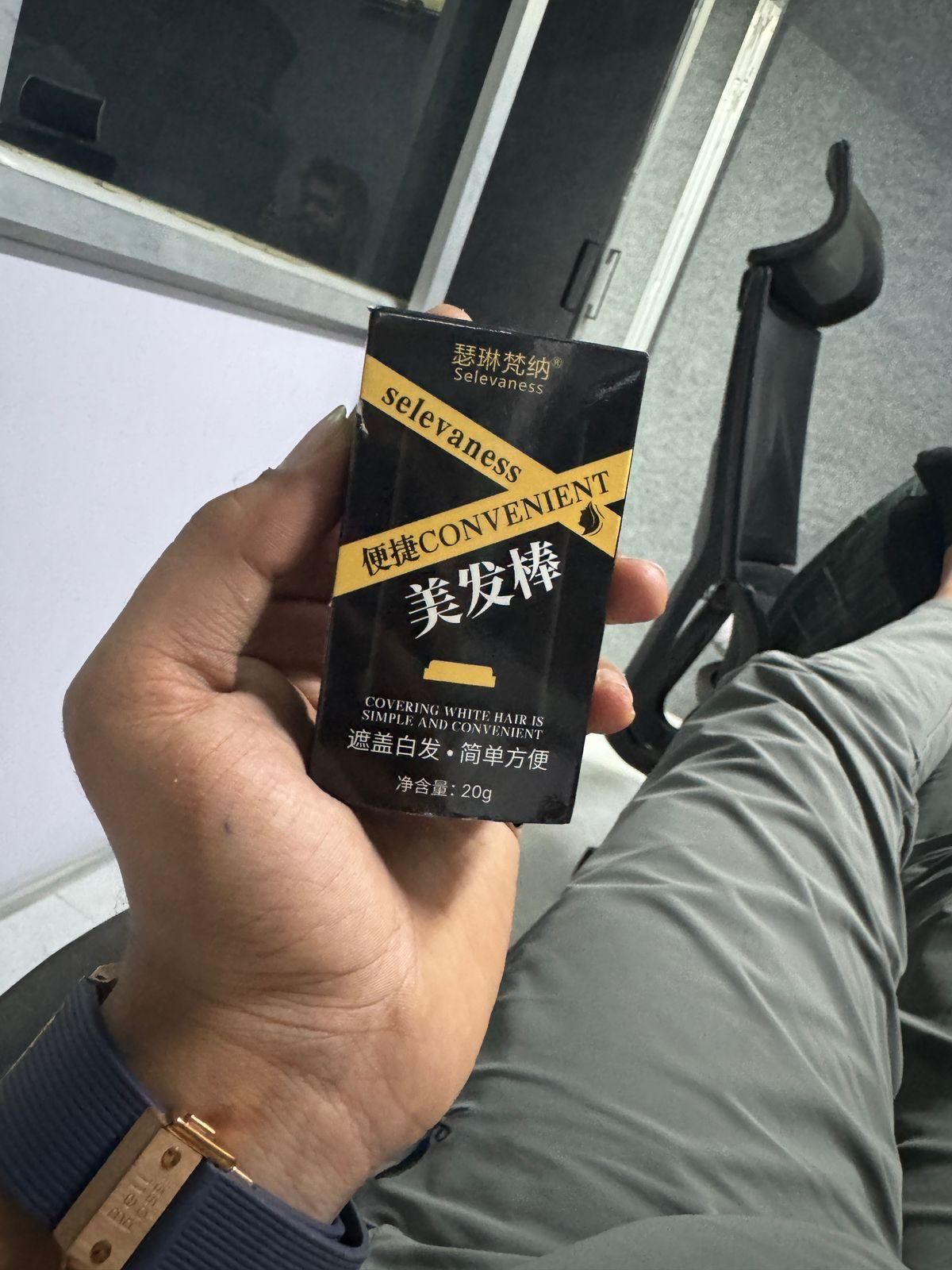 Instant Waterproof Hair Color 20gm - Black