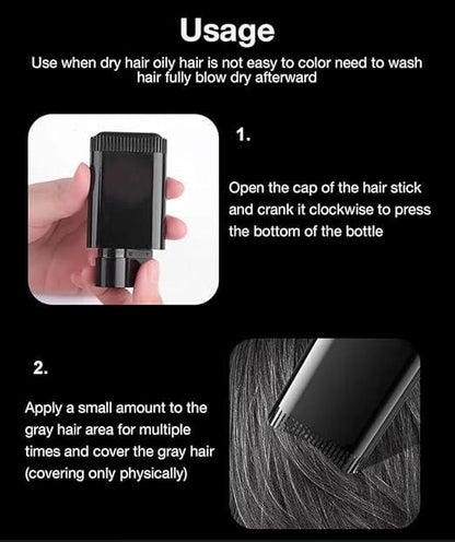 Instant Waterproof Hair Color 20gm - Black