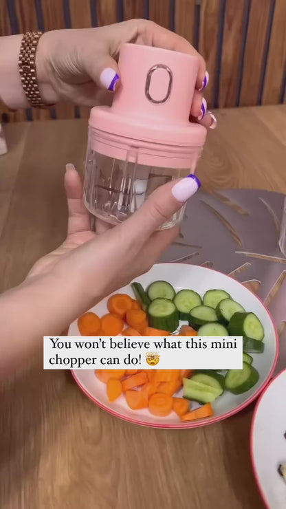 Mini Electric Vegetable Chopper